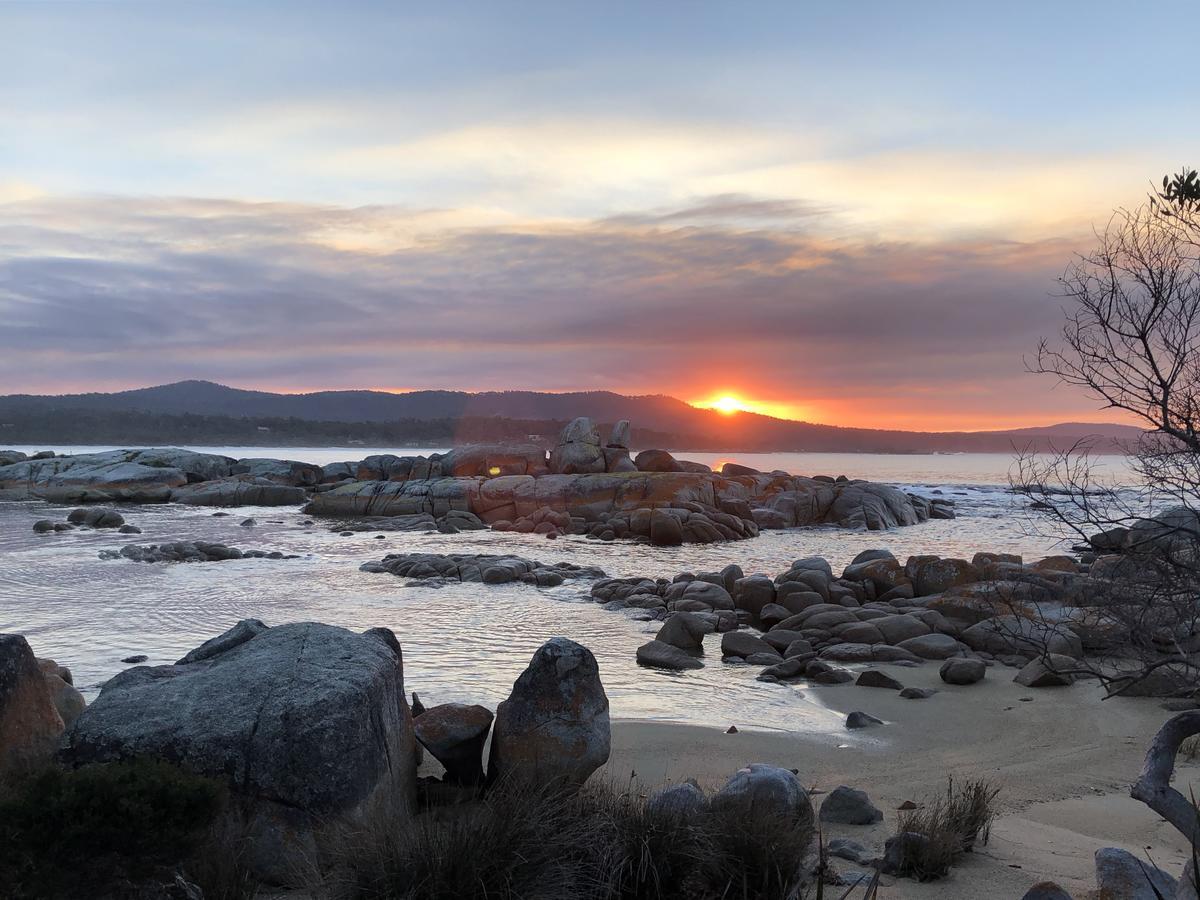 Bay Of Fires Seachange Ocean Frontage Binalong Bay Esterno foto